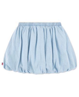 Girls' 7-16 Denim Bubble Skirt