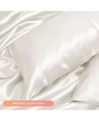 Mend Collection Set of 4 Satin Beauty Pillowcases