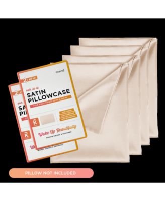 Mend Collection Set of 4 Satin Beauty Pillowcases