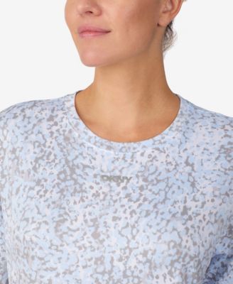 Women's Short-Sleeve Top & Boxers, 2-Piece Set