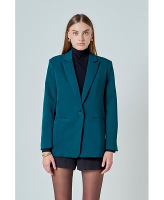 Women's Single-Breasted Blazer