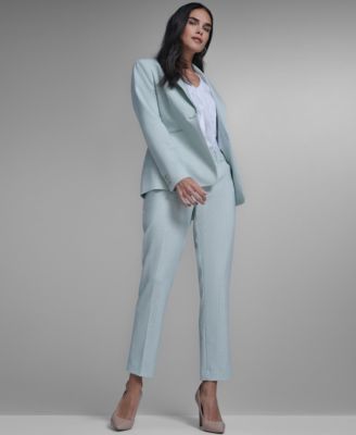 Women's Slim Fit Tonal Stripe Blazer