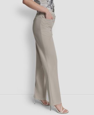 Women's Modern-Fit Front-Pleated Trousers