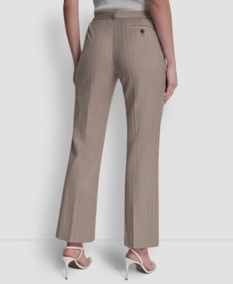 Women's Modern-Fit Pinstripe Trousers