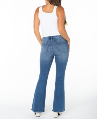 Women's Curvy Flared Jeans