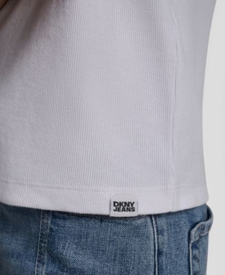 Women's Puff-Sleeve Henley Top