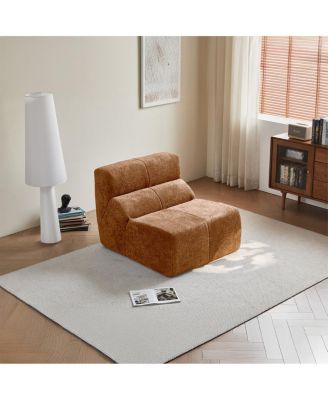  Luxury Cloud-Soft Velvet Single Sofa Chair