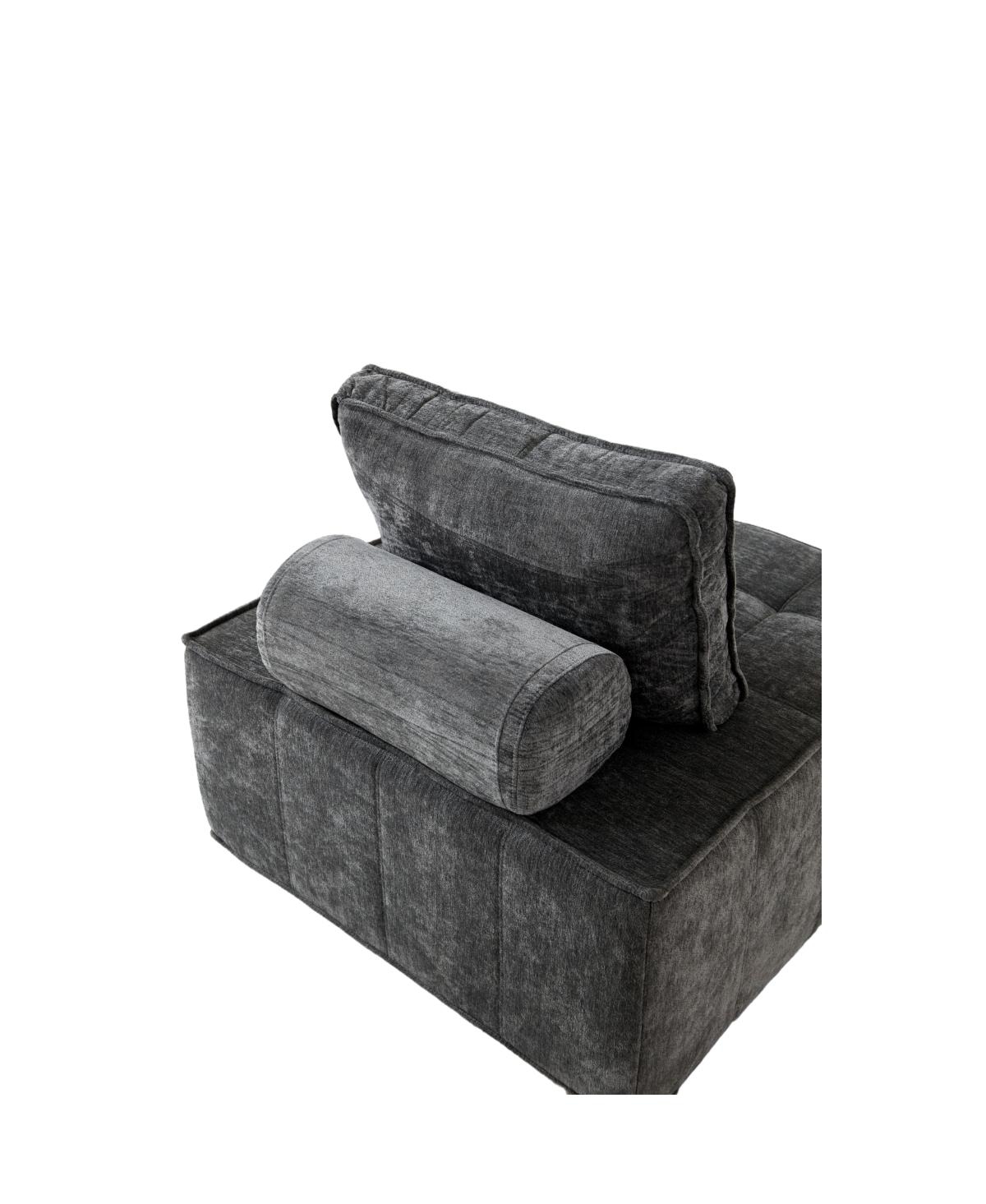 Streamdale Furniture Modern Modular Sectional Single Sofa Couch