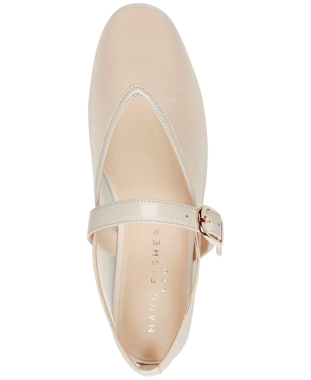 Marc Fisher Ltd Women's Godina Mesh Mary Jane Dress Flats
