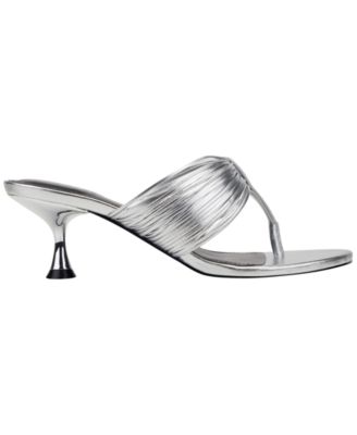 Women's Pamilla Leather Kitten Heel Sandals