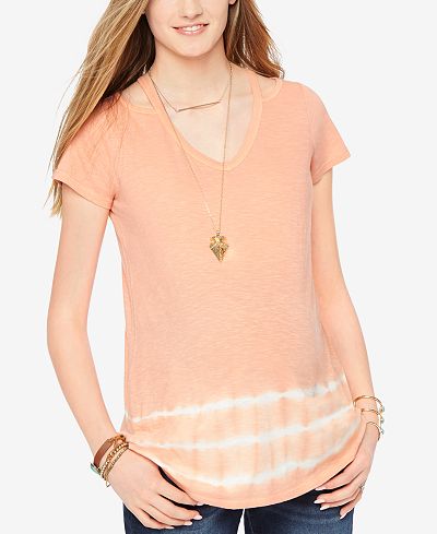 Wendy Bellissimo Maternity Tie-Dye Tee