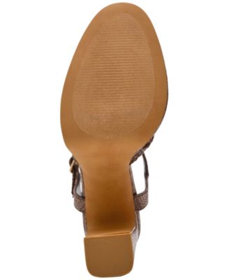 Women's Lexie Woven Adjustable Strap Platform Sandals