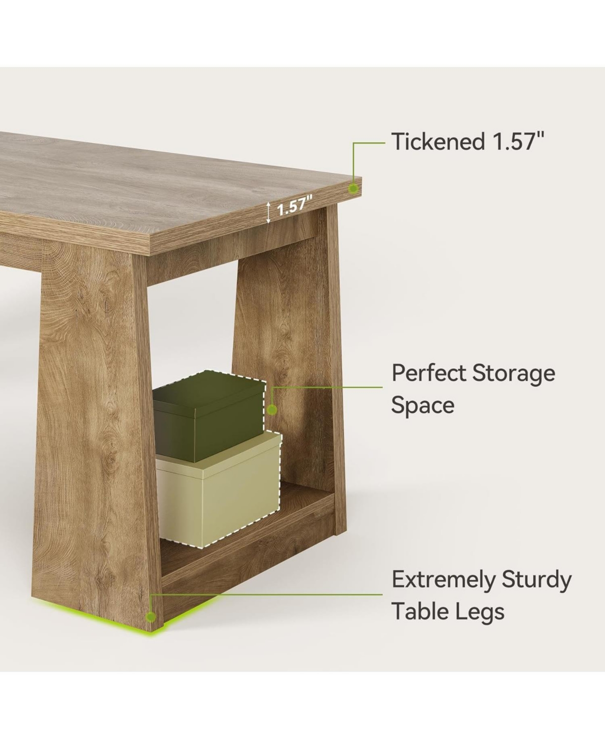 Tribesigns 86.6" Two Person Office Desk Computer Desk, Gaming Double Desks for 2 People, Wood Large Writing Table, Home Office Workstation for 2