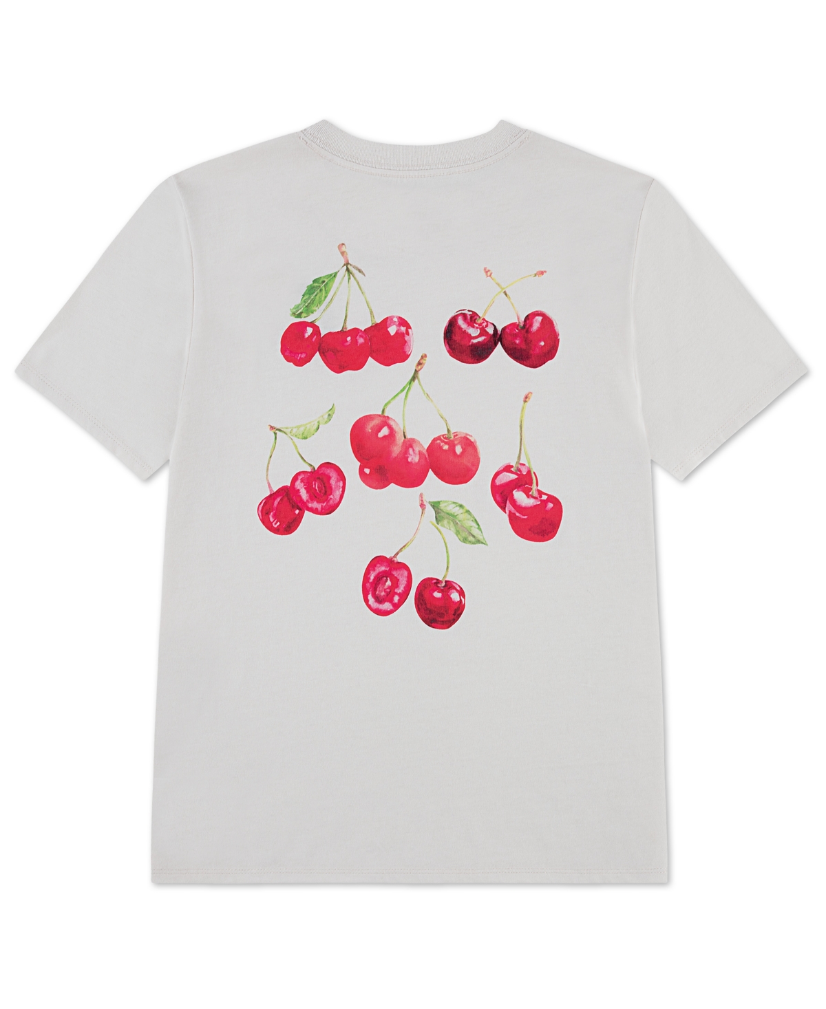 abercrombie kids Girls' Cherry Boxy Crewneck T-Shirt