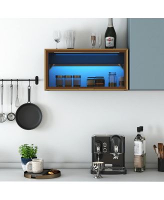 Large-Capacity Wall Mounted Spice Rack Cabinet