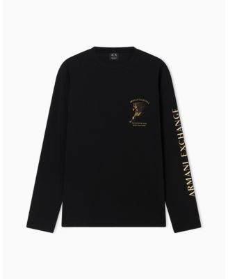 Men's Lunar New Year Back Graphic Crew Neck Sweatshirt