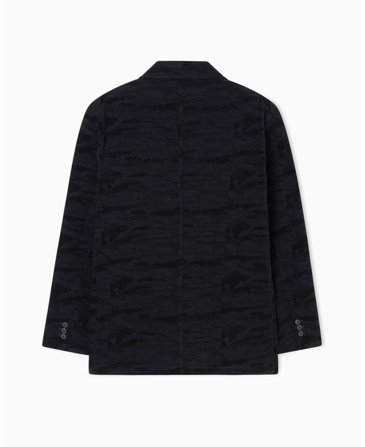 A|X Armani Exchange Men's Jacquard Subtle Camouflage Print Blazer