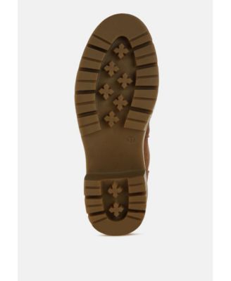 Womens Vostok Suede Chunky Chelsea Boots