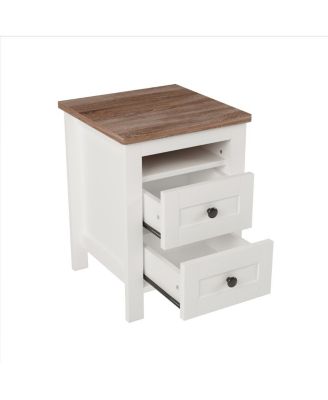 3-Piece Farmhouse Full Bed Set w/ Sliding Door Headboard, Nightstand & Dresser