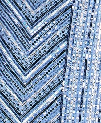 Women's All-Over Sequin Cut Out Long Gown, Created for Macy's