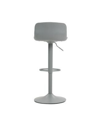  Bar Stools Set of 2 – Modern PU Leather Counter Height Swivel Chairs