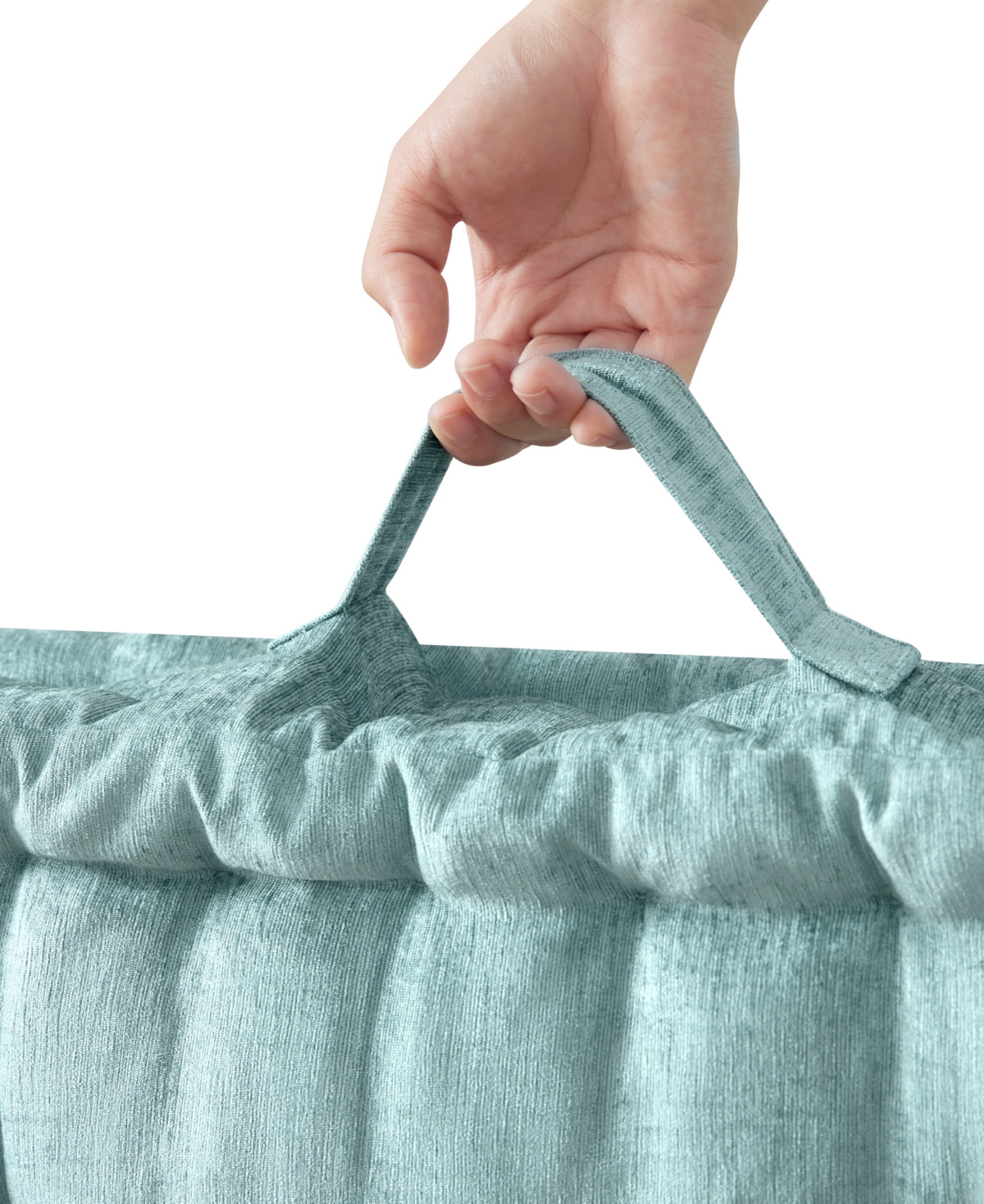 Intelligent Design Azza Chenille Square Floor Pillow Cushion, 24" x