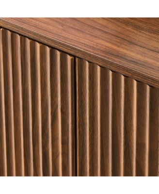 Modern Wavy Sideboard Cabinet