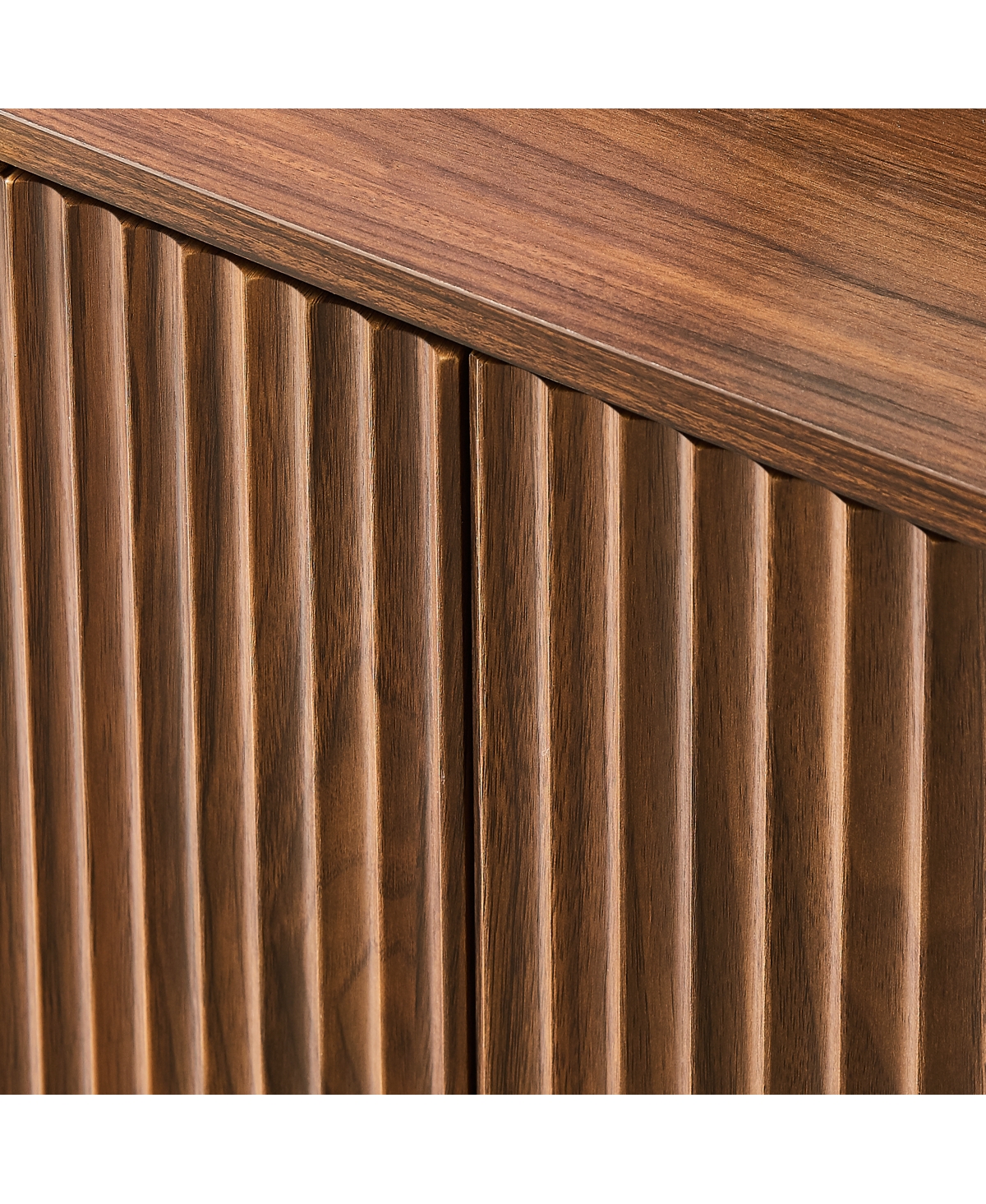 Streamdale Furniture Modern Wavy Sideboard Cabinet