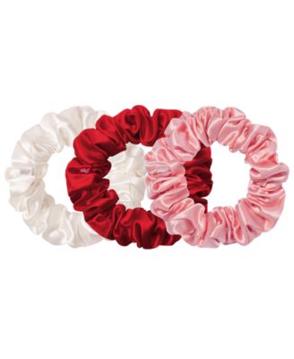 3-Pc. Pure Silk Skinny Scrunchies