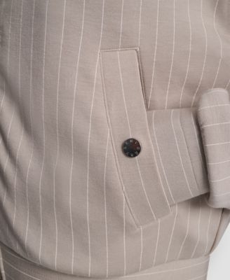 Women's Full-Zip Pinstripe Track Jacket