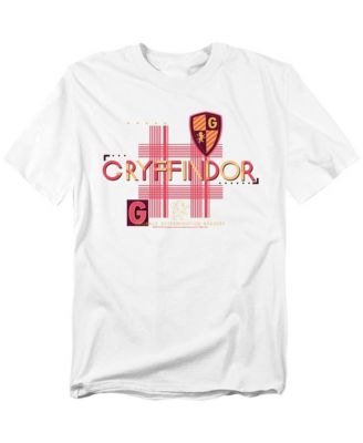Men's Gryffindor Pattern Crest T Shirt