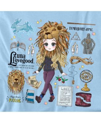 Men's Luna Lovegood Lion Anime Icons T Shirt