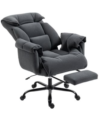 Executive Office Chair, Computer Desk Chair with Footrest,