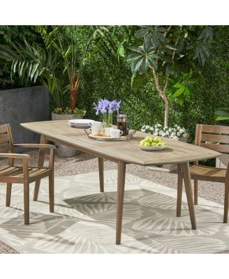 71-in to 94.5-in Expandable Outdoor Patio Dining Table