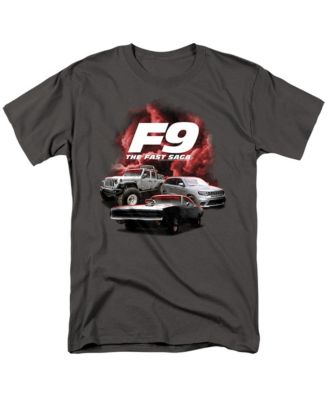 Fast And Furious Men's 9 Car Group T Shirt