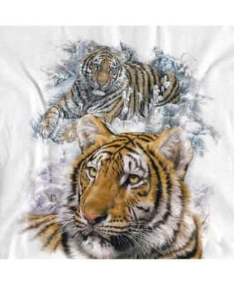 Men's Wildlife Tigers T Shirt