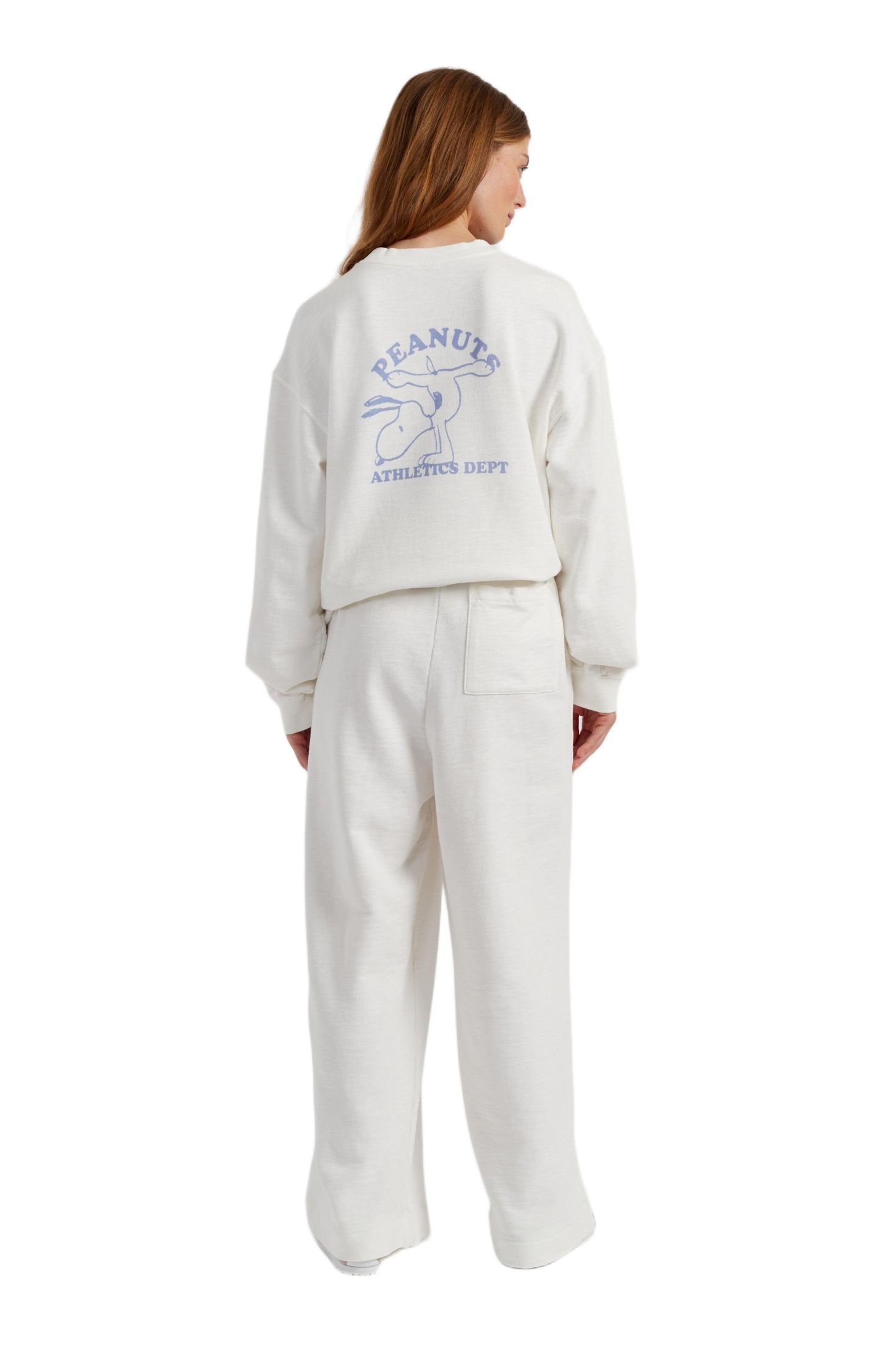 Женские брюки Chinti & Parker Snoopy Sweatpants, цвет: Кремовый — фото 3