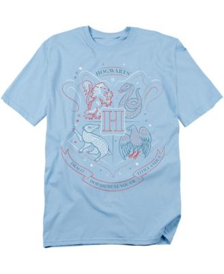 Men's Hand Drawn Hogwarts Shield T Shirt