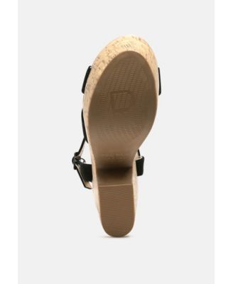 ULLA Womens High Heeled Block Sandal