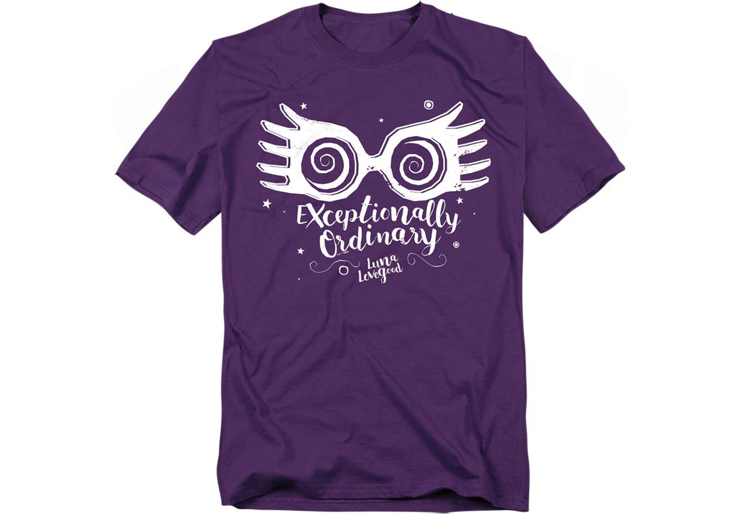 Мужская футболка Harry Potter Luna Lovegood Exceptionally Ordinary, цвет: Фиолетовый — фото 1