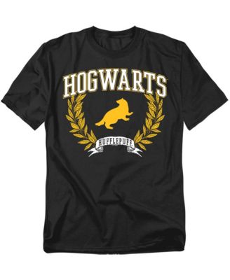 Men's Hufflepuff Hogwarts Leaves T Shirt