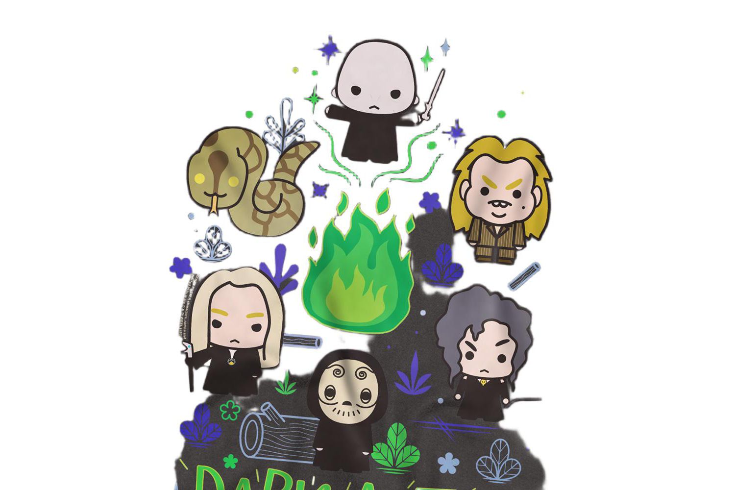 Men's Dark Arts Chibis T Shirt