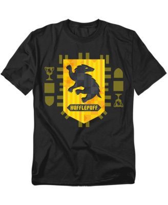 Men's Abstract Hufflepuff House Shield T Shirt
