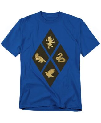 Men's Diamond Lion, Raven, Snake And Badger T Shirt