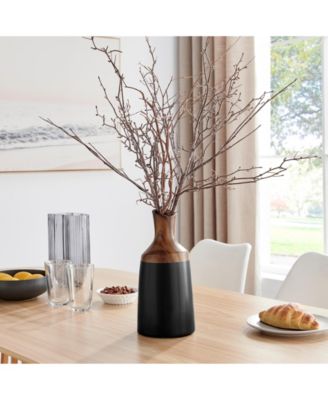 Milo Kande Carafe Modern Two Tone Tabletop Vase 