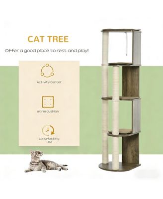 Large Multilevel Corner Cat Tower