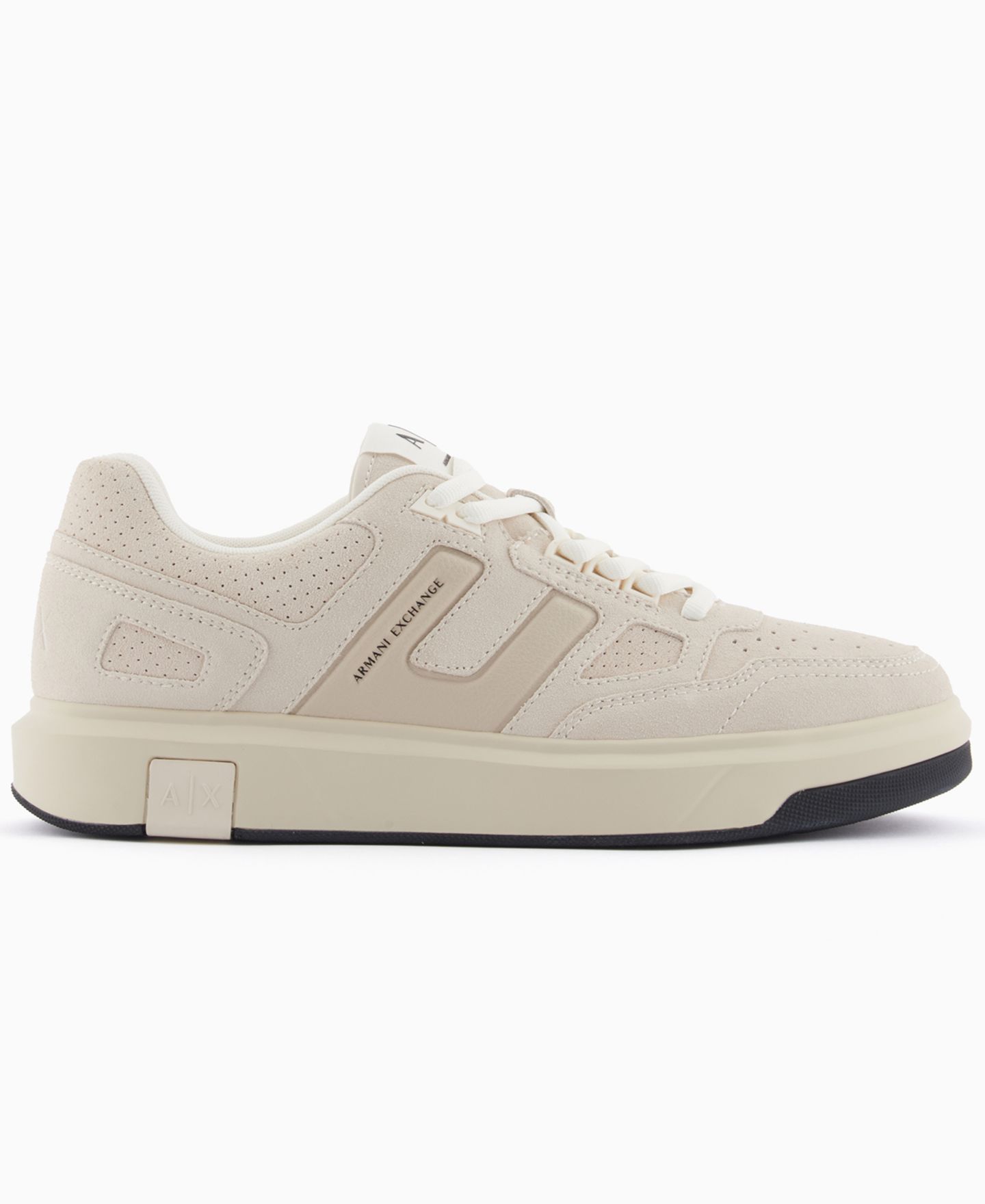 Мужские кроссовки A|X Armani Exchange Venice Lace-Up, цвет: Бежевый — фото 2