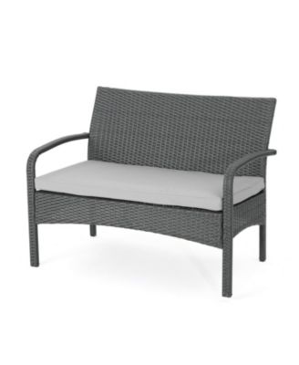 Cordoba Brown PE Rattan 4-Piece Outdoor Chat Set