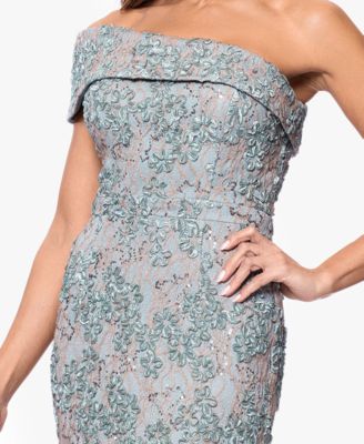 Petite Sleeveless Ball Gown