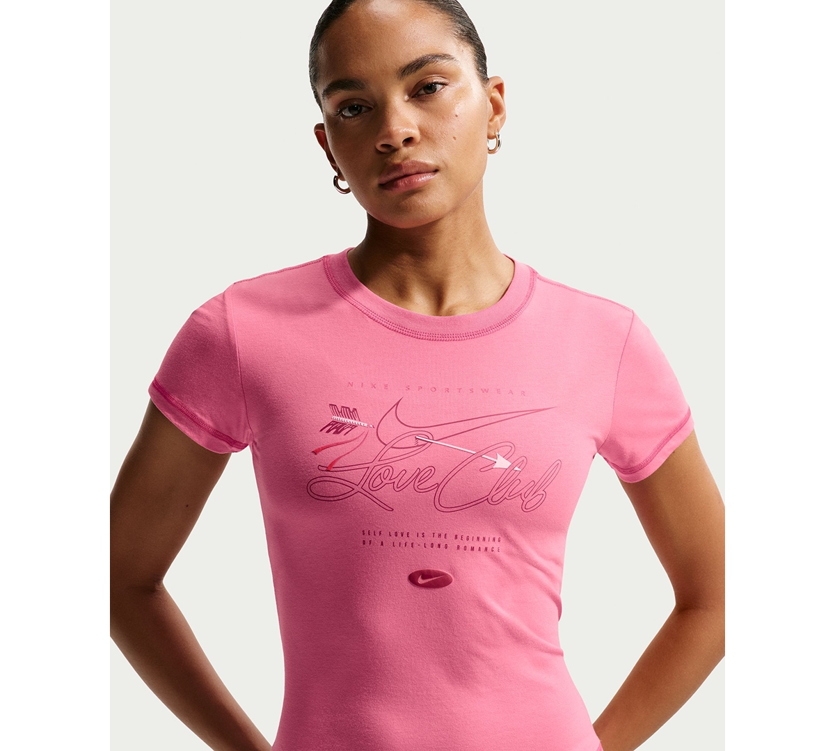 Nike Sportswear Women's Chill Knit Slim Short-Sleeved Cropped T-Shirt